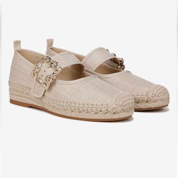 Sam Edelman Shoes - SAM EDELMAN Maddy Espadrille Mary Jane in Light Natural size 7.5